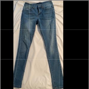 Fashion Nova Blue Skinny Jeans Size 3